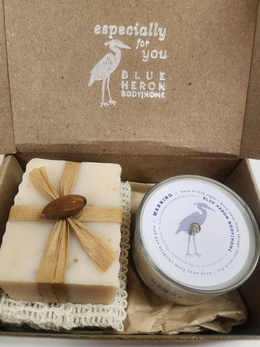 Almond Lover's Gift Bundle -- Save $3! - Blue Heron Soap Co