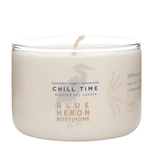Chill Time Candle - Blue Heron Soap Co