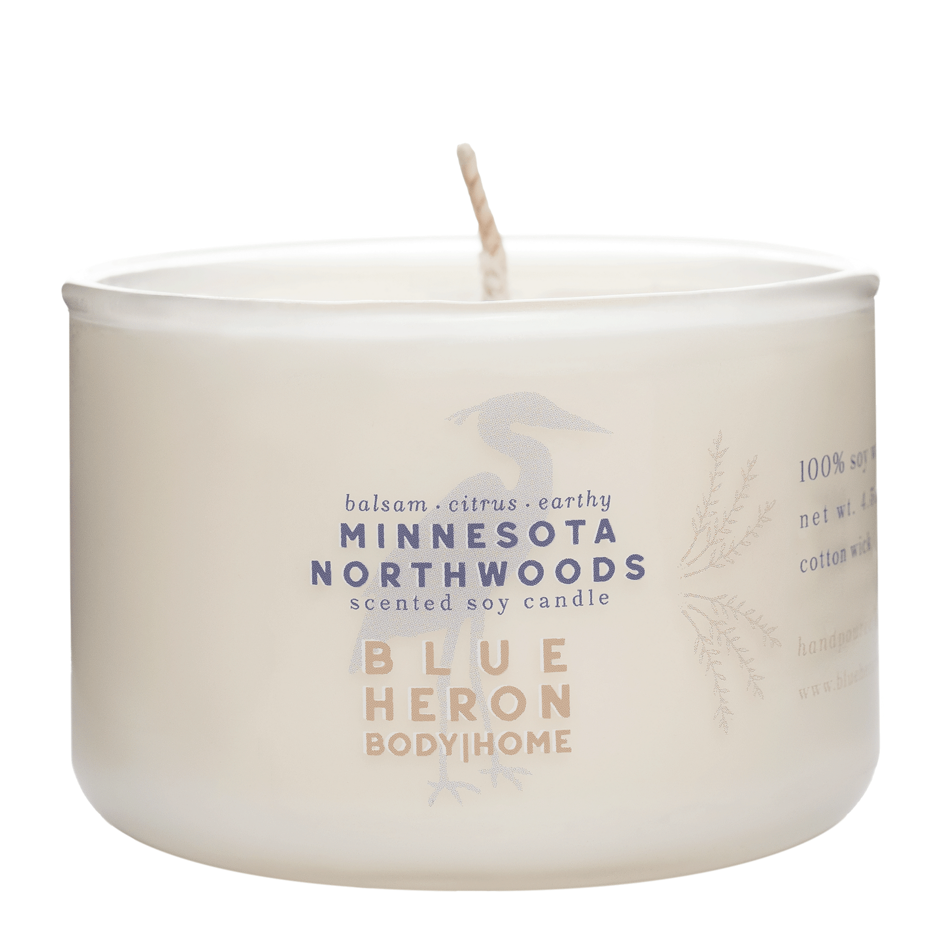 MN Northwoods Candle - Blue Heron Soap Co