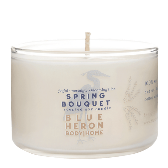 Spring Bouquet Candle - Blue Heron Soap Co
