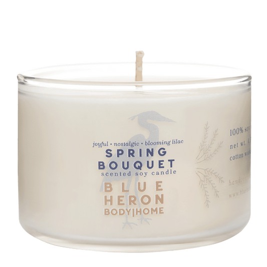 Spring Bouquet Candle - Blue Heron Soap Co