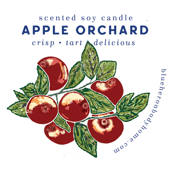 Apple Orchard Travel Travel Tin Candle - Blue Heron Soap Co
