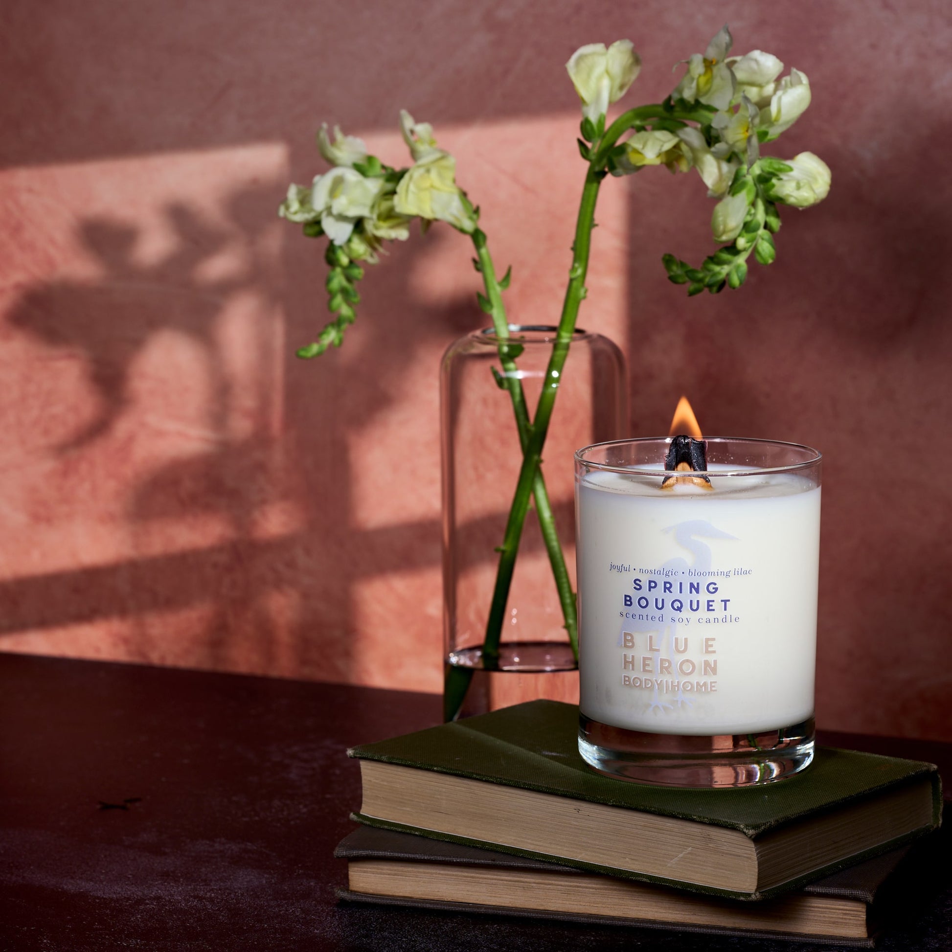 Spring Bouquet Candle - Blue Heron Soap Co