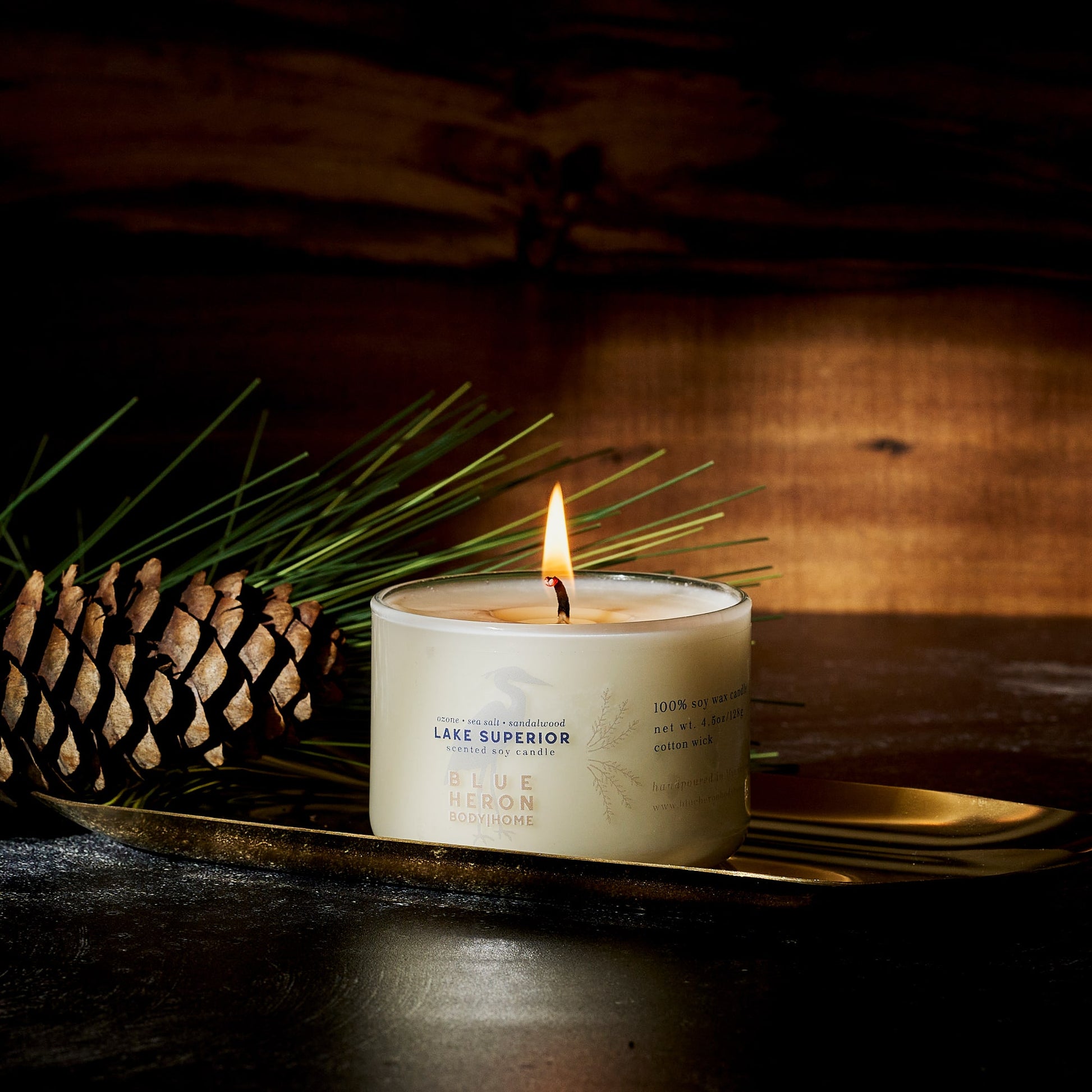 Lake Superior Candle - Blue Heron Soap Co