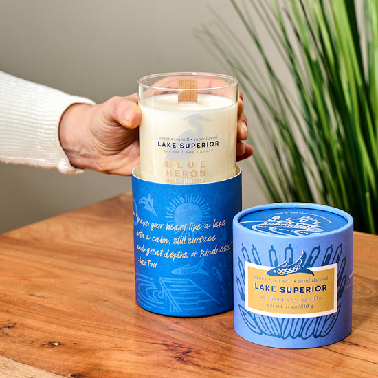 Lake Superior Candle -WHOLESALE - Blue Heron Soap Co