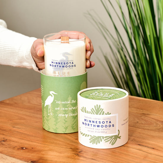 Minnesota Northwoods Candle -WHOLESALE - Blue Heron Soap Co