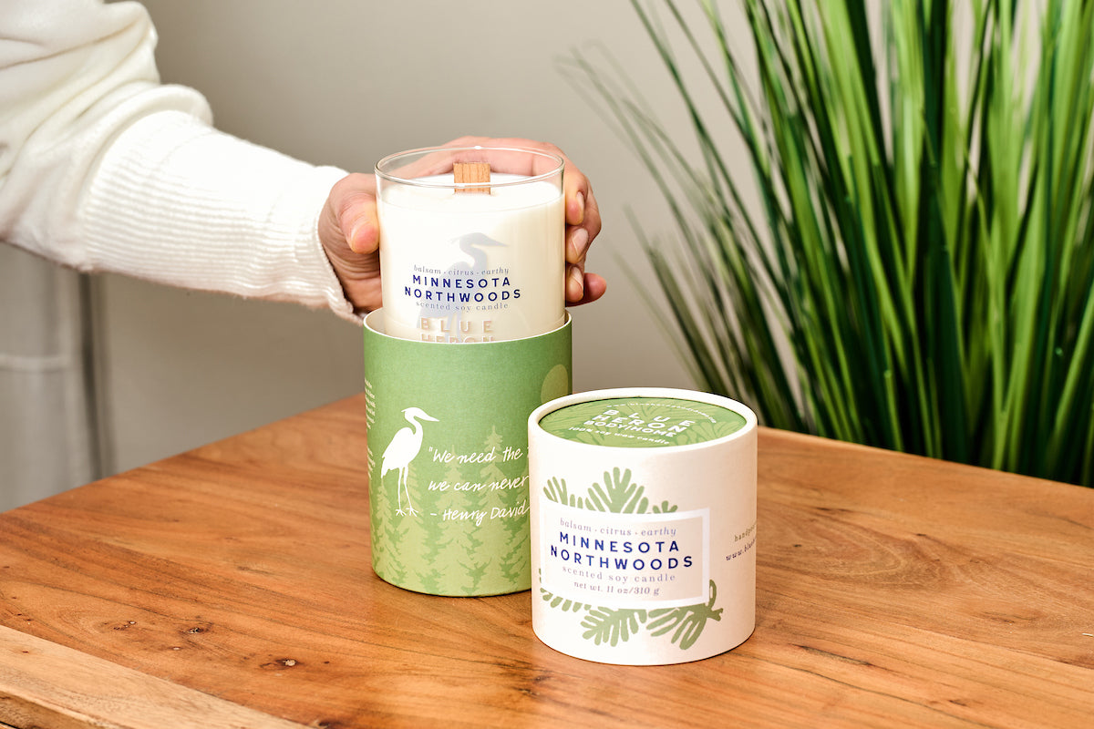 Minnesota Northwoods Candle -WHOLESALE - Blue Heron Soap Co
