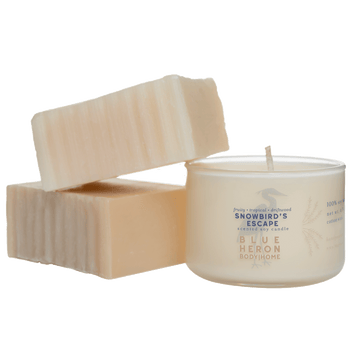 2 Soap & Candle Gift Set - Blue Heron Soap Co