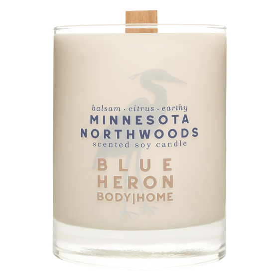 MN Northwoods Candle - Blue Heron Soap Co
