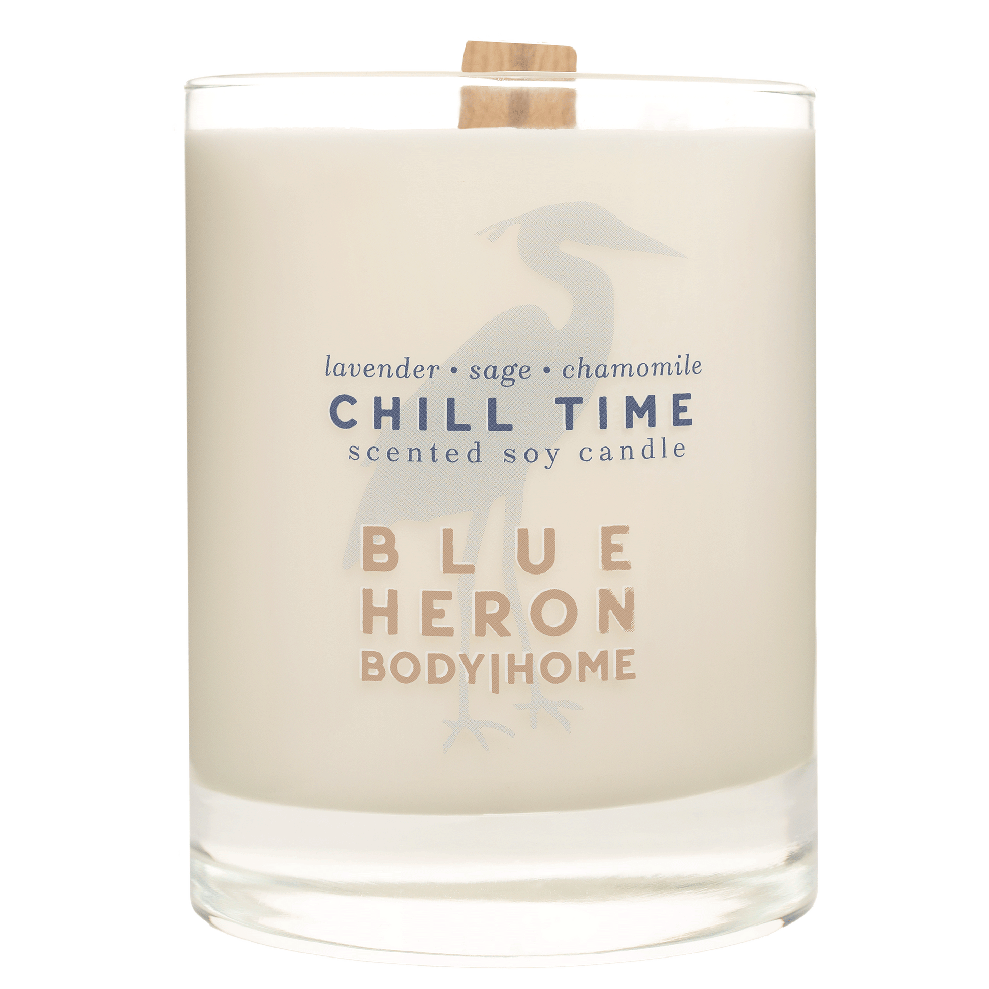 Chill Time Candle - Blue Heron Soap Co