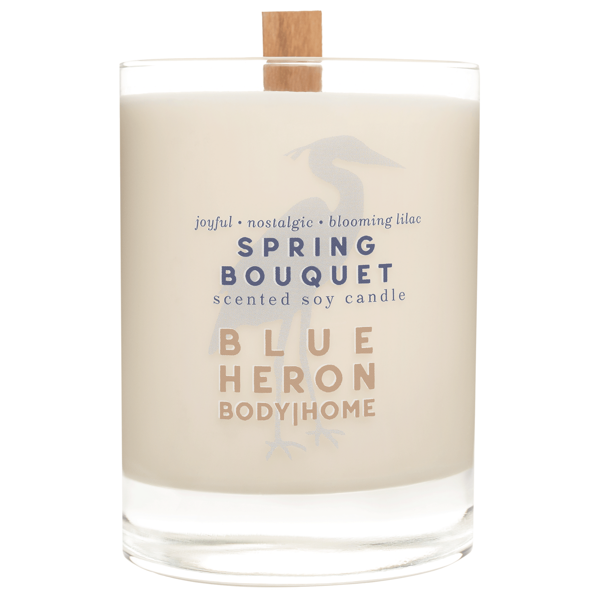 Spring Bouquet Candle - Blue Heron Soap Co
