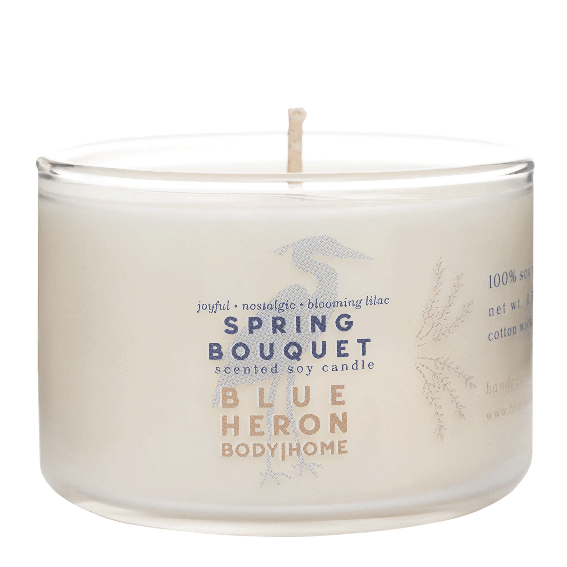 Spring Bouquet Candle - Blue Heron Soap Co