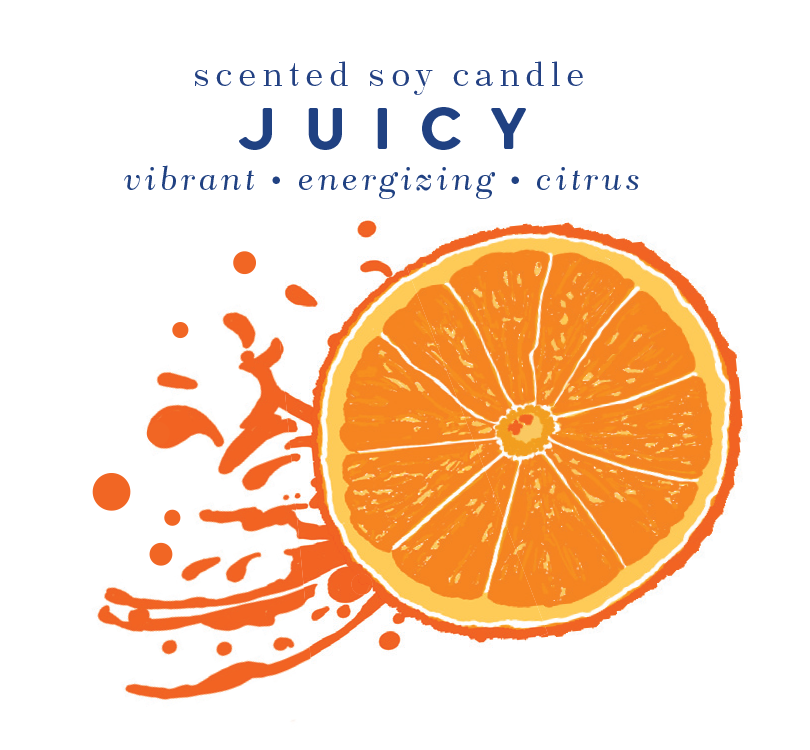 Juicy Travel Candle (formerly known as Swish) - Blue Heron Soap Co