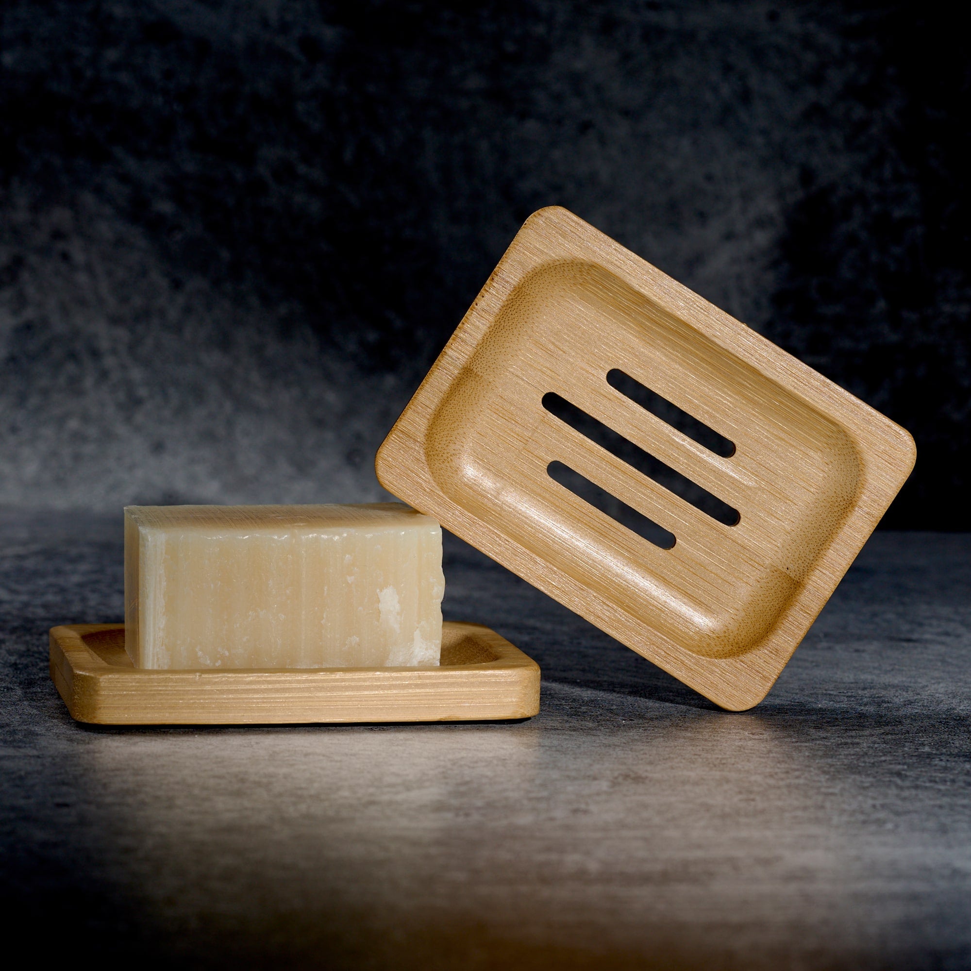 Bamboo 2025 soap holder