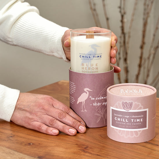 Chill Time Candle - Blue Heron Soap Co