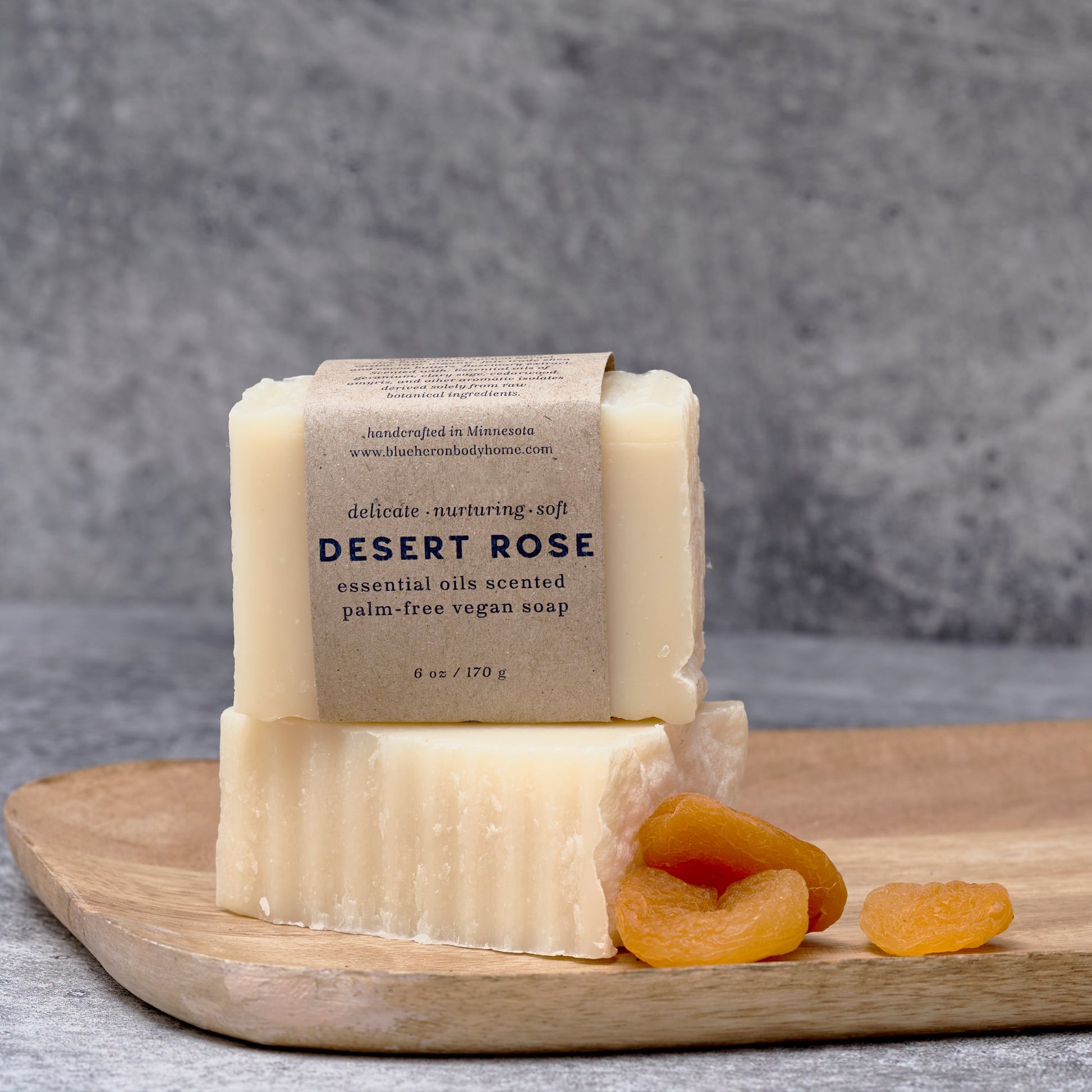 Desert Rose - Delicate Nurturing Soft Soap - Blue Heron Soap Co