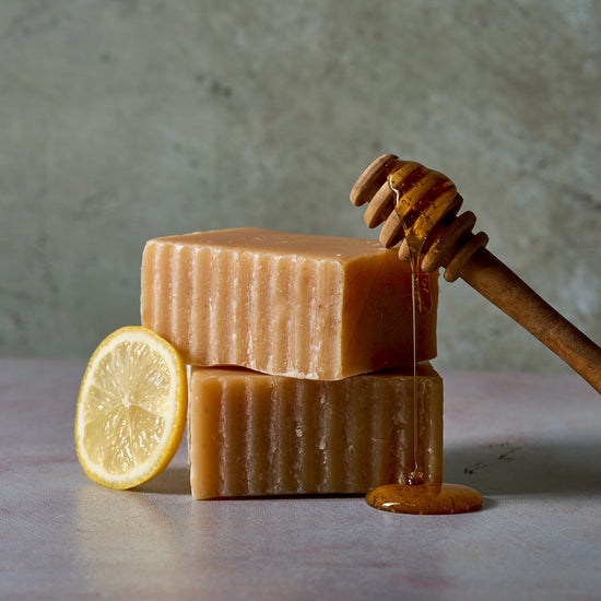 Homemade Honey Lemon Melt & Pour Soap Bars - Happy Mothering