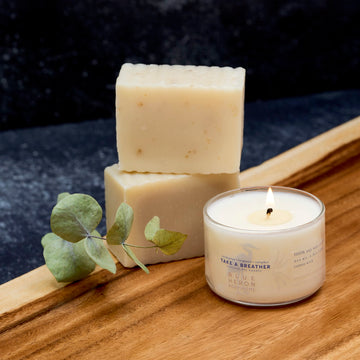2 Soap & Candle Gift Set - Blue Heron Soap Co