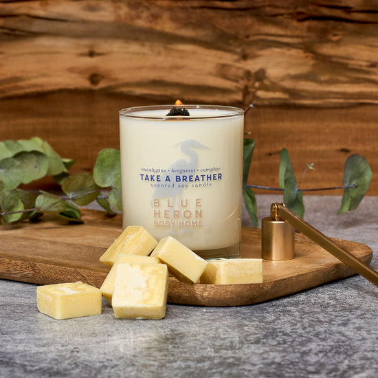 Take a Breather Candle - Blue Heron Soap Co